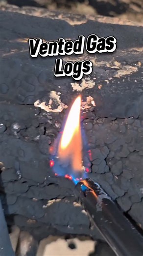 Kristian Geiger | 🚫 A natural gas fireplace should NOT produce soot. That black buildup is elemental carbon, created when the flame doesn’t get enough... | Instagram