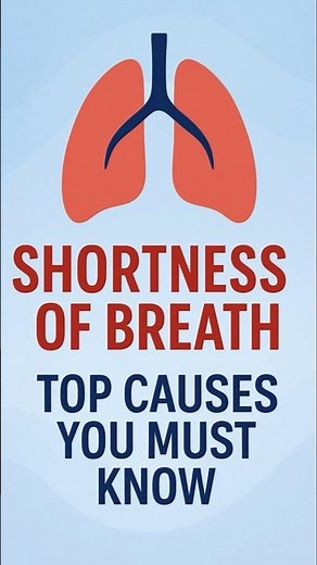 Shortness of Breath: Causes, Symptoms & Prevention Tips#ShortnessOfBreath#Asthma#healthyliving
