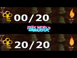 FNAF World Simulator - How to get All 20 Keys in Twisted Reality