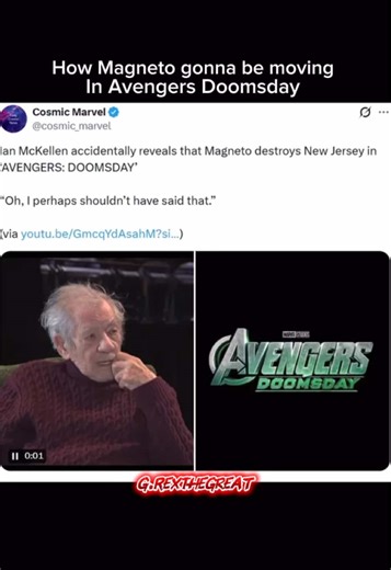 New magneto theme song unlocked if this happens 🤣🔥 #comictok #avengersdoomsday #mcu #doomsday #magneto @Marvel Entertainment