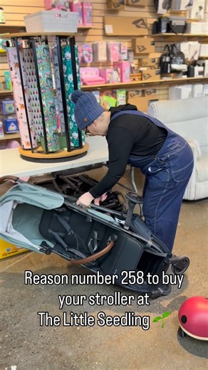✨Here’s just a few more reasons to Shop Small at The Little Seedling for Your Stroller ✨ ✨ Personalized Guidance At The Little Seedling we actually listen and you get real advice based on your lifestyle, not a generic script. ✨ Hands-On Demos Test drive strollers like you’re shopping for a tiny luxury vehicle. Fold it, lift it, try it in your trunk. No pressure, no rush. ✨ Real Humans, Real Expertise You’re talking to trained staff who know the products, not someone who got assigned to the strol