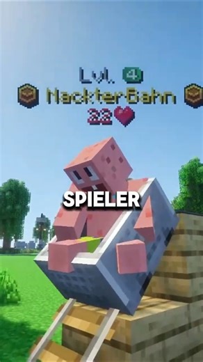 Er bekommt die wohl GRÖßTE Achterbahn jemals! Verdient? #minecraft #citybuild #minecraftkids