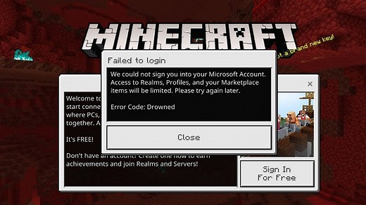How to fix Minecraft error code Drowned