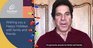 80 reactions · 24 shares | Happy holidays from Lou Ferrigno! What are you looking forward to hearing this holiday season? | Cochlear Americas | Facebook