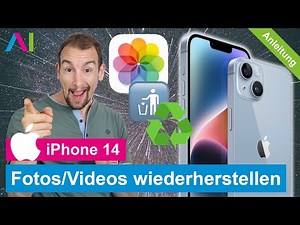 iPhone 14 - Gelöschte Fotos und Videos wiederherstellen •  • 📱1️⃣4️⃣ • ♻️ • Anleitung | Tutorial