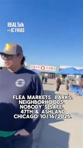 No warrants, no badges, and no accountability. In Chicago, witnesses say masked agents stormed the Swap-O-Rama at 47th and Ashland, detaining multiple vendors. No official statement. No confirmation of who was targeted. Just fear spreading through immigrant and Latino communities again. This is what unchecked power looks like. They are wreaking havoc in our spaces. And if you think it stops here, think again. 💕 Disclaimer: This page does not promote or condone dangerous acts, violence, hate, ha