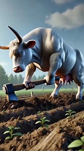 477K views · 18 reactions | Beautiful story of a hardworking farmer cow  #animals #ai_moral_story #shorts #viral | Pooja | Facebook
