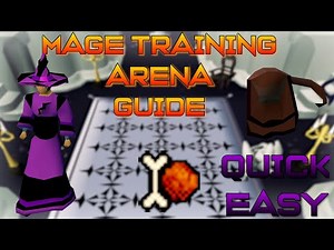 OSRS Quick Mage Training Arena Guide | Tips For Mobile | Easy Bones to Peaches
