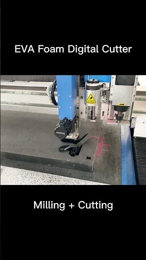 EVA Foam Board Oscillating Knife CNC Cutting Machine