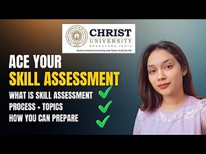 Christ University Skill Assessment | Topics + Preparation Strategy #ChristUniversity