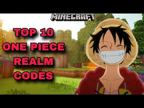 *NEW* TOP 10 BEST ONE PIECE REALM CODES FOR MINECRAFT BEDROCK EDITION!