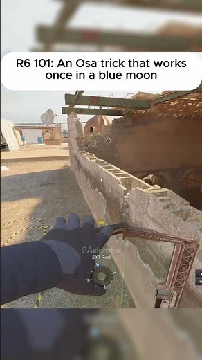 R6 101 Lessons Part - 11 You can jump over Osa shield (for real) :) #r6 #r6siege #rainbow6siege