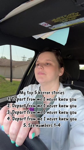 “And then I will declare to them, ‘I never knew you; leave Me, you who practice lawlessness.’” ‭‭Matthew‬ ‭7‬:‭23‬ ‭NASB2020‬‬ https://bible.com/bible/2692/mat.7.23.NASB2020 #horrortok #faith #christian