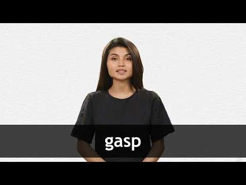 How to pronounce GASP in American English