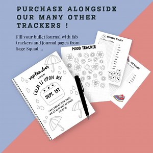 September Journal Bundle | Mood Tracker & Calendar (digital Download) - Etsy