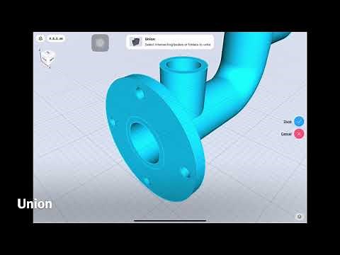 [How to Shapr3D] Pipe 2D to 3D drawing 94