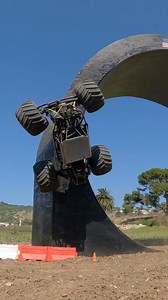 It took a few tries to figure out the monster loop #monstertruck #flip #stunt #gopro #loop #flip #offroad #rc #losi | Big ‘Merica_rc