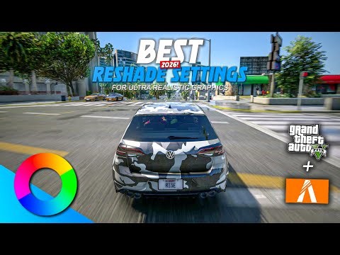 Best Reshade Settings For High Graphics in 2026! GTA 5 (FiveM) | Reshade New Update 6.7.0