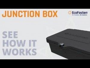 Junction Box: See How the Deck-Mounted or Rail-Mountain Solar Junction Box Works