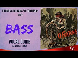 Carmina Burana | O Fortuna | Bass Vocal Guide & Piano accompaniment