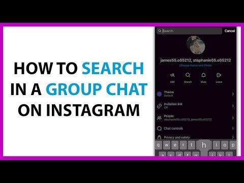 How to Search in a Group Chat on Instagram in 2024
