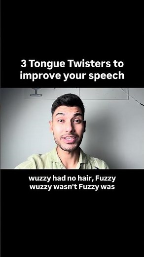 Tongue Twisters to Improve Speech Clarity (Speak More Clearly Fast)
