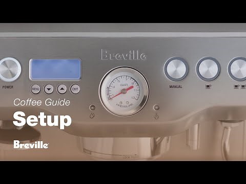 The Dual Boiler™ | Understanding your machine: Interface setup | Breville USA