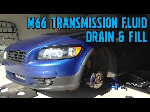 Volvo C30, Manual Transmission Fluid Drain & Fill