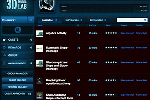 3D GameLab: Quest-Based Learning & Badges