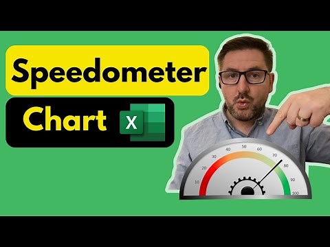 Create Excel Speedometer Chart - Free Download!