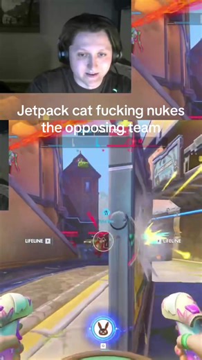 Is jetpack cat the worlds greatest evil? #ow2 #overwatch2 #overwatch #venomvoice