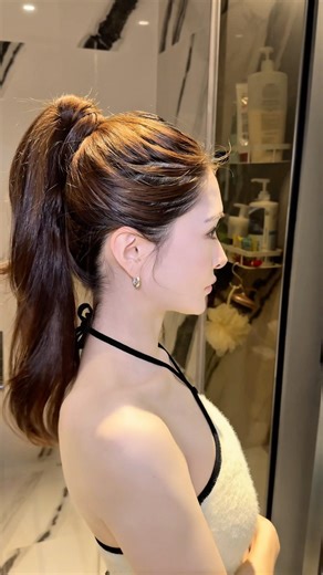 Easy Ponytail Tutorial ✨ How to Tie a Pretty Ponytail