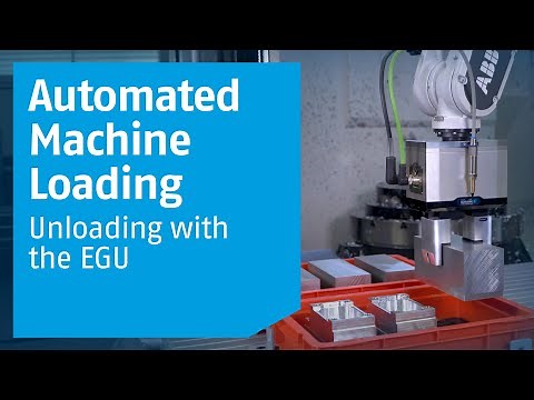 Automated machine loading and unloading with the EGU
