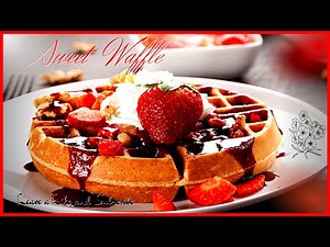 Sweet Waffle Recipe.