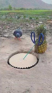 Amazing Beautiful Bird Trap Using Paper and Hole #shorts