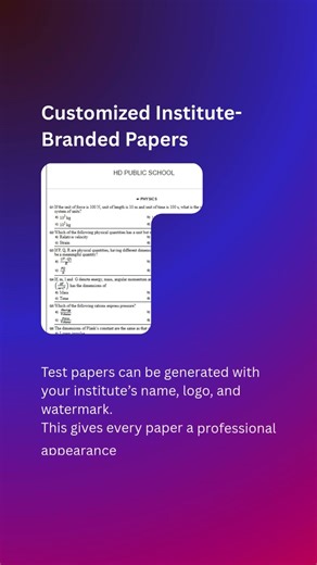 A Better System for Institute Exam Management