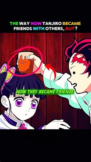 How Tanjiro become friend ?🤨| #demonslayer #kny #tanjiro #nezuko #anime