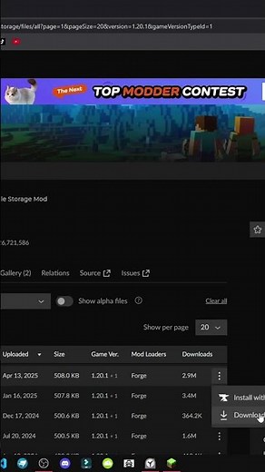 SO ERHALTEN SIE TOM'S SIMPLE STORAGE MOD FÜR MINECRAFT