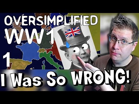 Let's Watch WW1 | Oversimplified - WW1 (Part 1) Reaction...