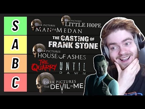 ALL Supermassive Games RANKED from WORST to BEST! | Supermassive Games Tierlist