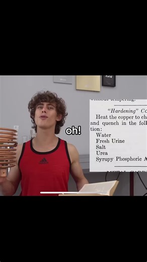 ¿Cómo endurecer el cobre? Método innovador con orina