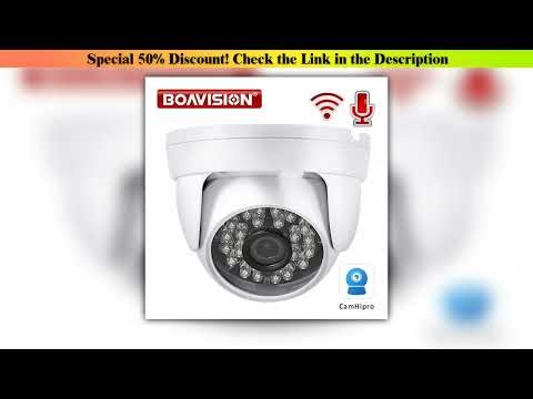 Best HD 1080P IP WIFI Camera Wireless Dome Camera Audio IR 20M Night Vision 3.6mm Lens 2MP Security