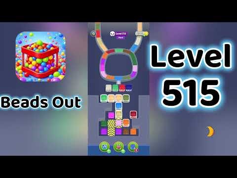 Beads Out Level 515 Walkthrough 🧩✨ | Tricky Bead Puzzle Solution | Go Answer