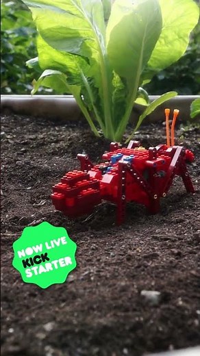 LEGO-Compatible Walking Ant Build 🐜✨ | SparkBlocks STEM in Action!