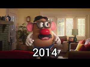 Evolution of Mr. Potato Head