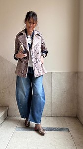 74K views · 602 reactions | Animalier + denim Stampa Python del...