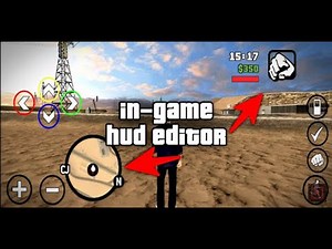 Gta Sa Android | Share cleo Radar And Hud editor Mod | All devices