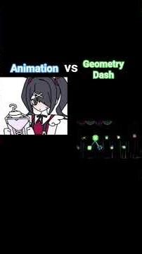 Animation vs Geometry Dash: DATEN ROUTE #DATENROUTE #GeometryDash #Vs