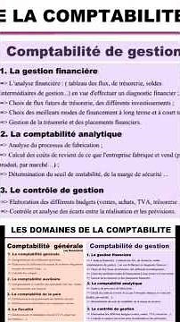 The difference between general accounting and management accounting