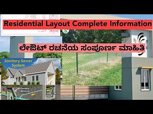 Residential Layout Formation with Cost information step by step | Part -1